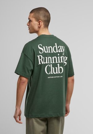 T-shirt print - bottlegreen