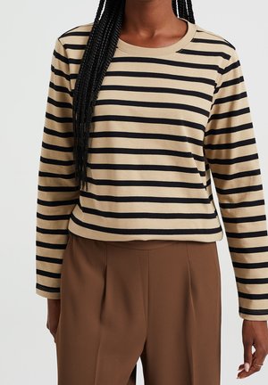 Långärmad tröja - beige