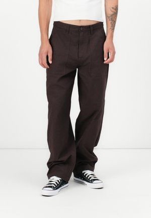 Wrangler WORK PANT - Nadrágok - mole
