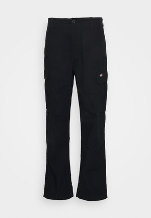 EAGLE BEND - Pantalones cargo - black