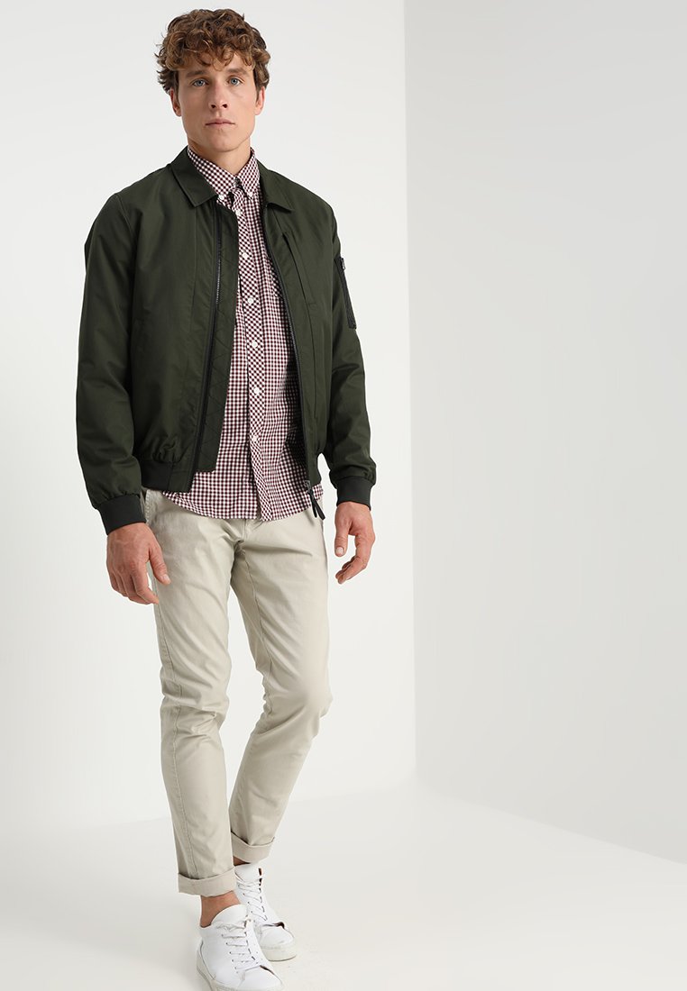 Ben Sherman CORE GINGHAM Skjorte dark red Zalando.no Ben Sherman CORE GINGHAM Skjorte dark red Zalando.no