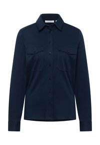 Eterna LOOSE FIT - Button-down blouse - navy