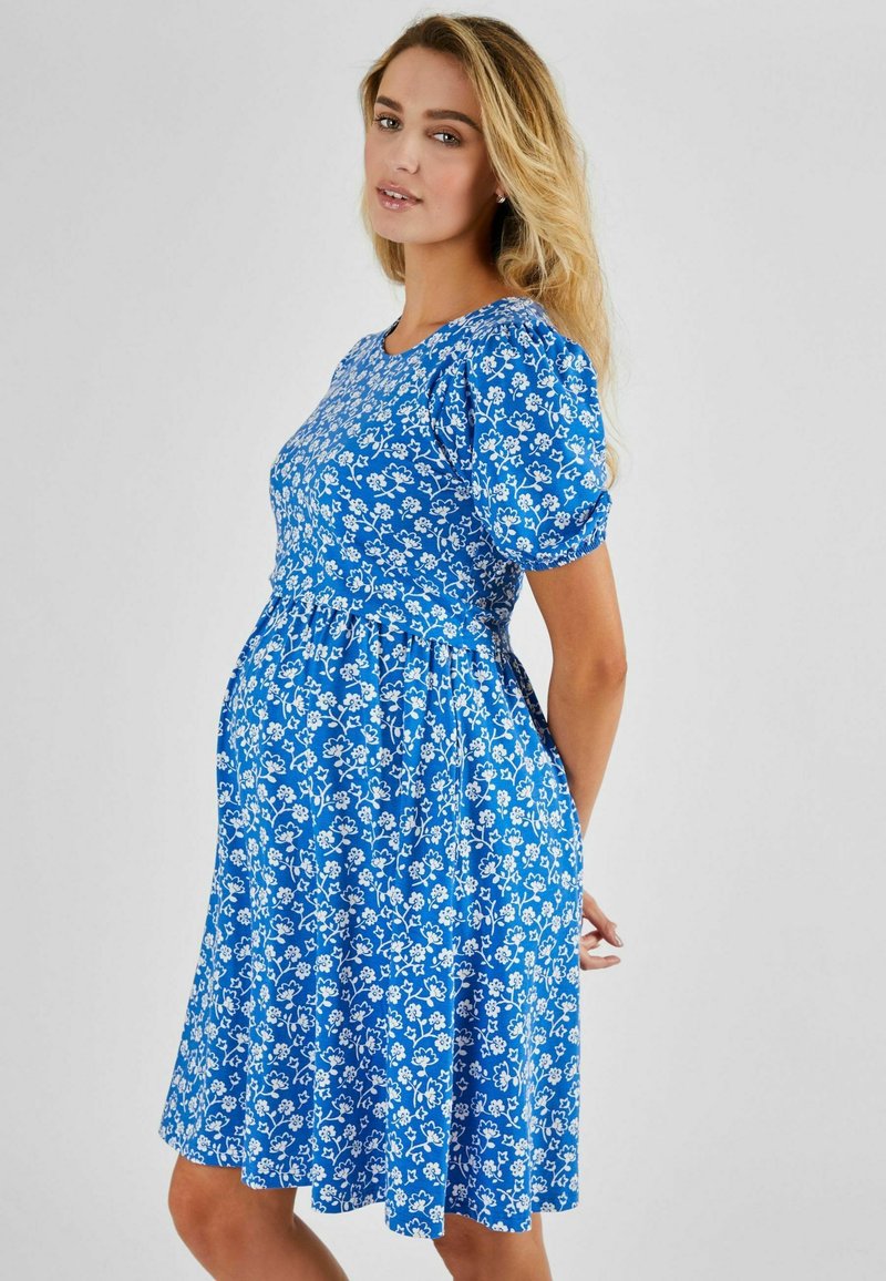 JoJo Maman Bébé Denné šaty - blue