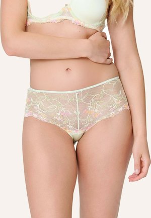 SHORT - Slip - canary green