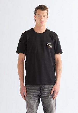 Wrangler, SMALL GRAPHIC TEE - T-Shirt basic - black beauty