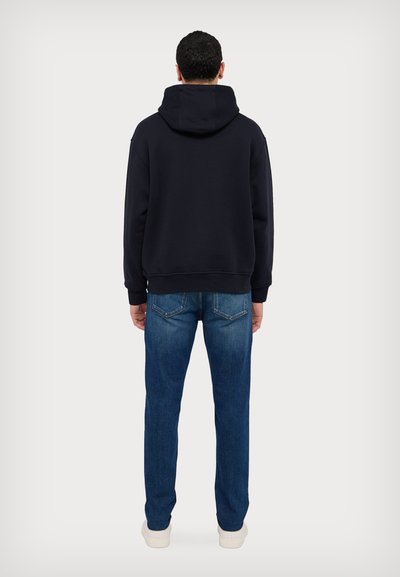 Emporio Armani FELPA - Mikina s kapucňou - blu navy