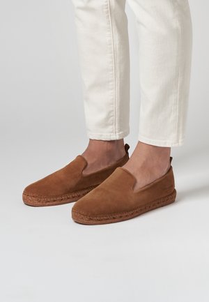 POSITANO - Espadrilles - cognac suede