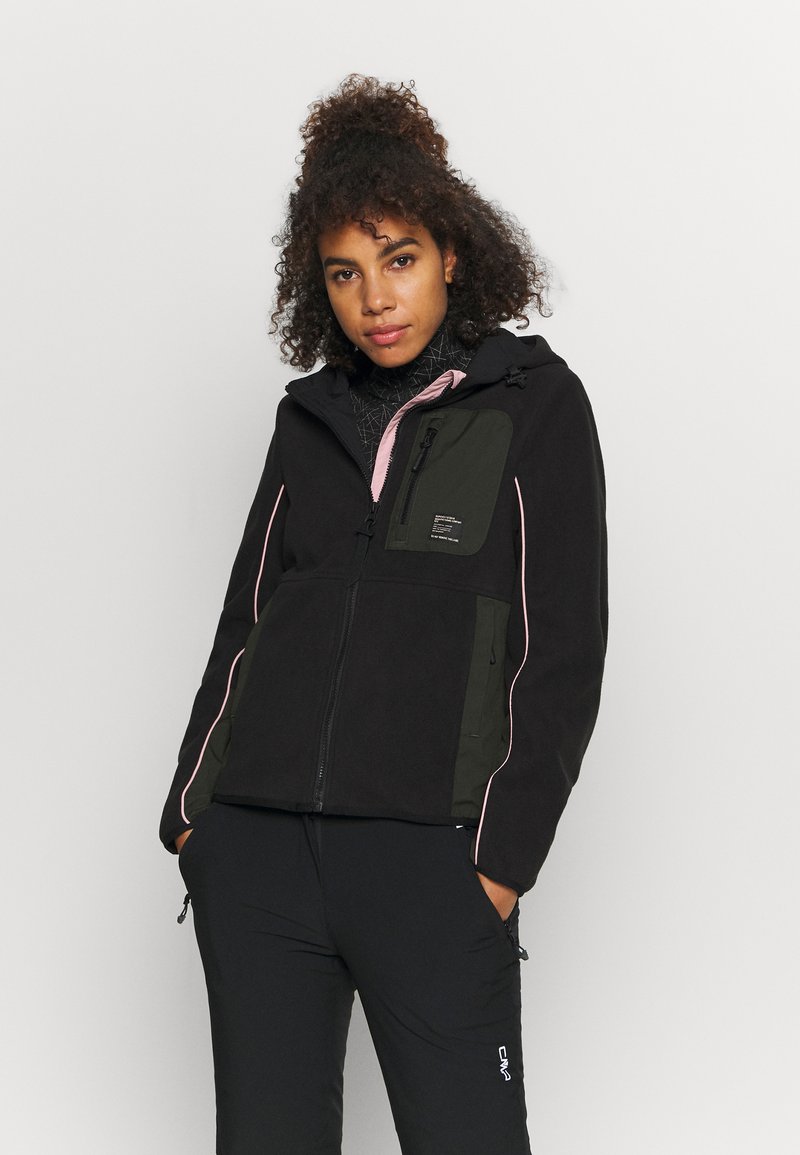Superdry FREESTYLE TECH Fleece jacket black Zalando.de