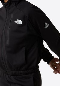 The North Face W MOUNTAIN ATHLETICS FLEECE FULL ZIP JAC - Running jacket - tnf black