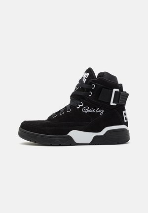 33 - High-top trainers - black/ white