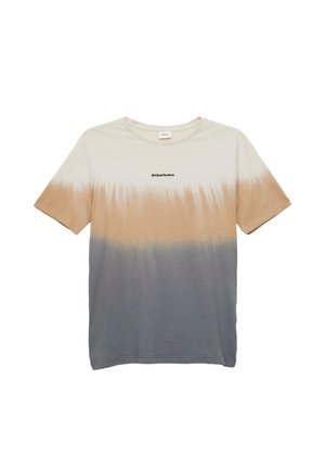 T-shirt print - grau meliert