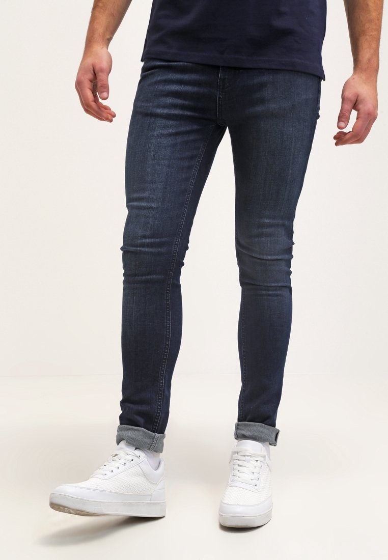 KIOMI Skinny džíny - dark-blue denim