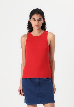 HALTER - Top - tomato