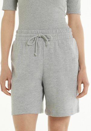 Pantalones deportivos - grau grigio melange chiaro