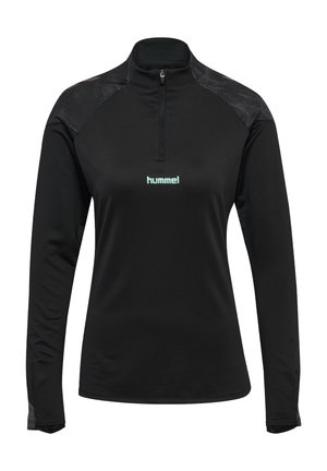 Hummel, HUMMEL HMLBLAZE26 PRO TRAINING HALFZIP WOM - Sweater - black