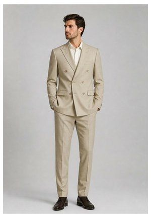 Kebello, COSTUME CROISÉ SET - Costume - beige