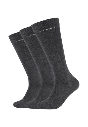 3PACK - Polvisukat - anthracite melange