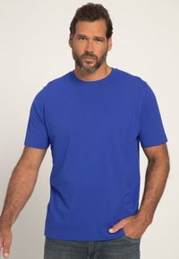 JP1880 RUNDHALSAUSSCHNITT - T-paita - blue