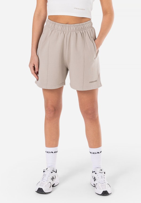 SULLY HIGH WAISTED - Tracksuit bottoms - washed dark stone