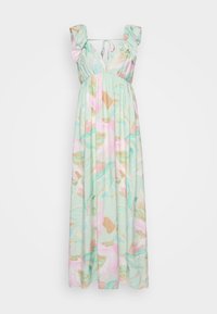 VMJOSIE ANKLE FRILL DRESS  - Maksikleit - birds egg green/myra