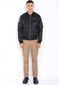 Schott - Bomber Jacket - noir Thumbnail Image 1