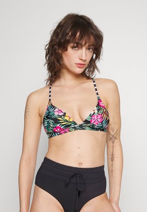 TRIANGLE - Bikini top - black