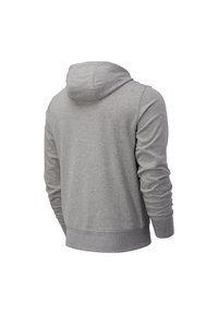 New Balance ESSENTIALS STACKED LOGO PO  - Jersey con capucha - athletic grey