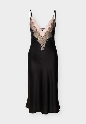 VITORIA LONG - Chemise de nuit / Nuisette - black/blush