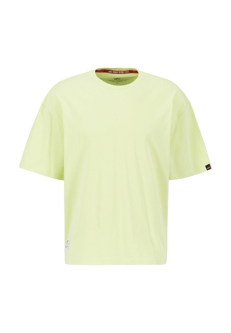 alpha industries T-shirt print geel