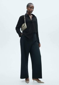 Mango Hemdbluse - black