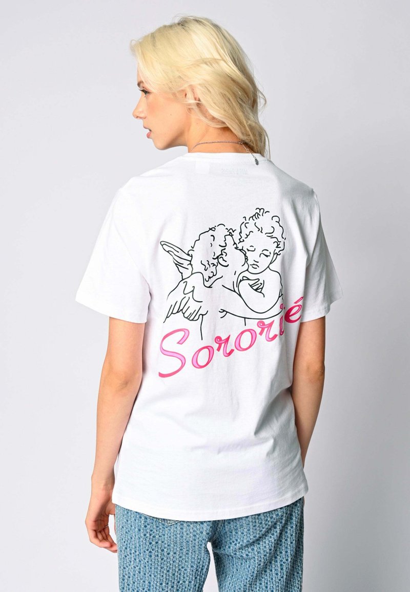Mira Paris SORORITE VINTAGE UNISEX 2024 - T-shirt print - white