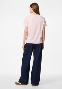 Pieces PCRIA SOLID TEE - T-paita - pink-a-boo