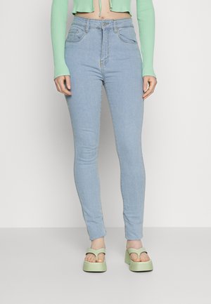 Denim Project WMAJA HIGHWAIST  - Vaqueros pitillo - light blue