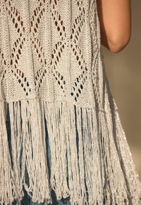 Next FRINGED REGULAR FIT - Liivi - silver