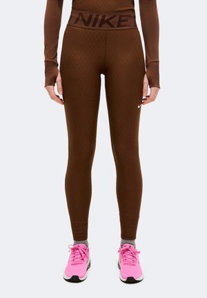 Nike Performance, SCULPT WINTER - Leggings - cacao wow/white