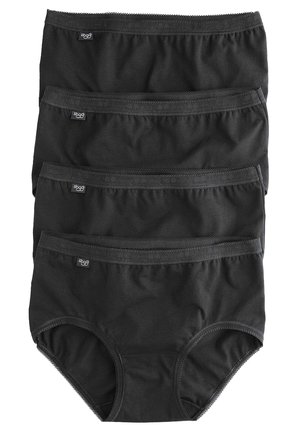 Sloggi 4 PACK BASIC + MIDI SLIP - Shorty - schwarz