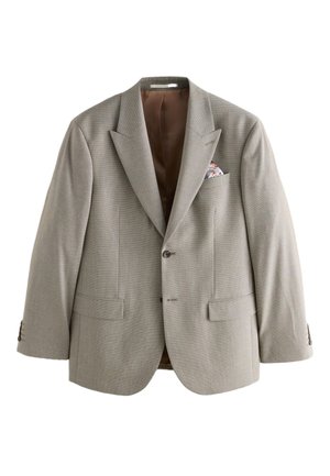 Next, REGULAR FIT MOTIONFLEX PUPPYTOOTH TEXTURE - Giacca elegante - neutral