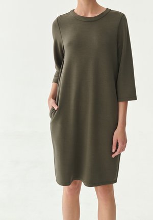 Jumper dress - khaki