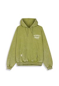 Grimey SUDADERA FOLLOW THE DOLLAR WASHED VINTAGE - Jersey con capucha - verde