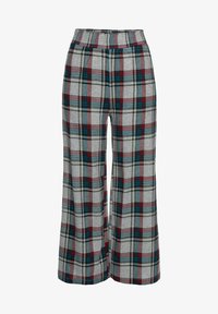 Unselected, weiß/petrol/weinrot