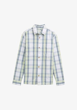 TOM TAILOR, MIT KAROMUSTER - Veste légère - blue lime light check