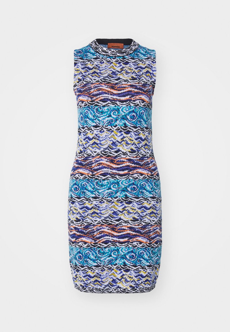Missoni Gebreide jurk meerkleurig Missoni Gebreide jurk meerkleurig