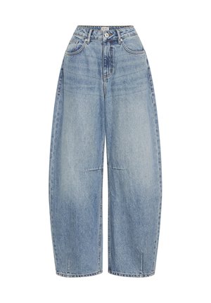 ICHI, IHMILANA BALLON PA - Jean baggy - washed med blue