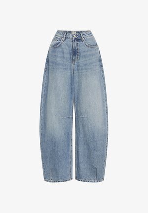 ICHI, IHMILANA BALLON PA - Jean baggy - washed med blue