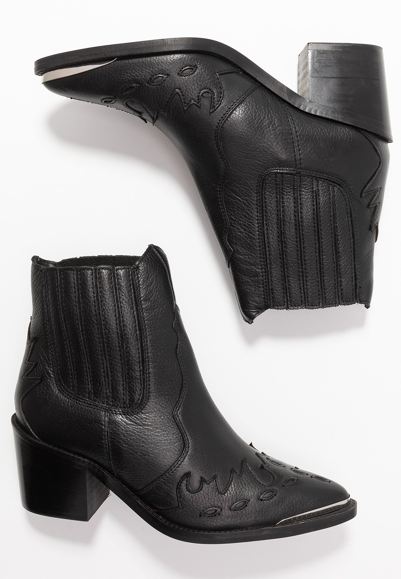 Esprit WHITLEY BOOTIE Cowboy Bikerlaarsjes black Esprit WHITLEY BOOTIE Cowboy Bikerlaarsjes black