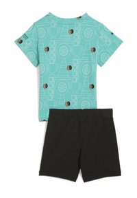 Puma MERCEDES-AMG PETRONAS GRAPHIC SET KLEIN - Šortai - sheen green