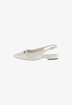 Xaver Luis, ASTER - Slingback ballet pumps - bone