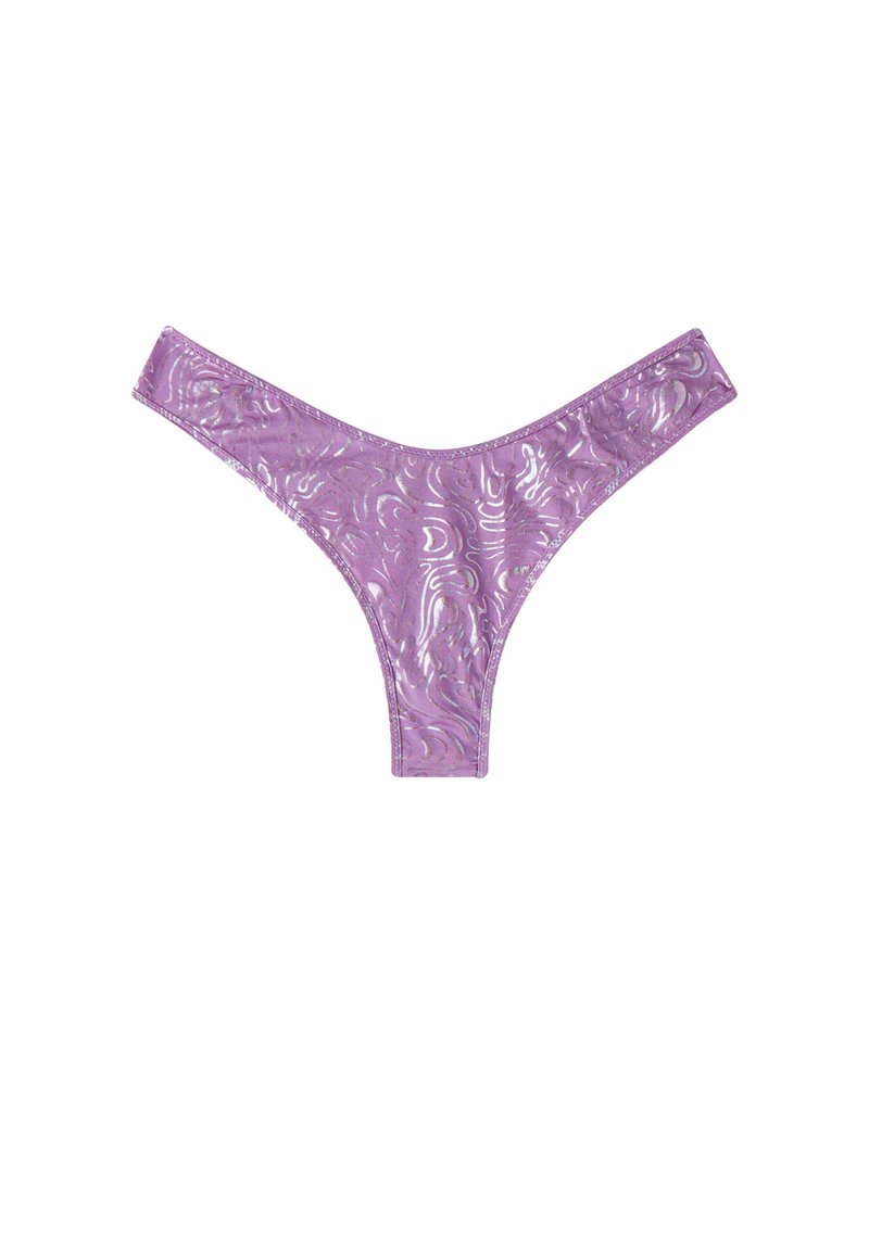 Tezenis MIT HOHEM BEINAUSSCHNITT - String - v fluid print/violet ...