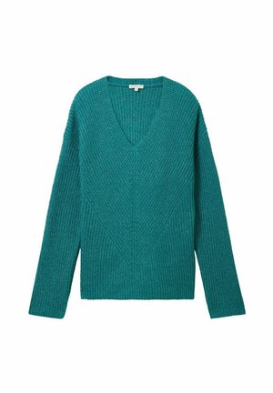 Strickpullover - ever green melange