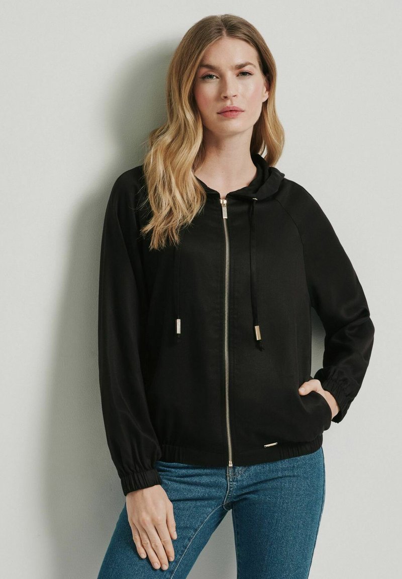OCHNIK Bluza rozpinana/czarny - Zalando.pl
